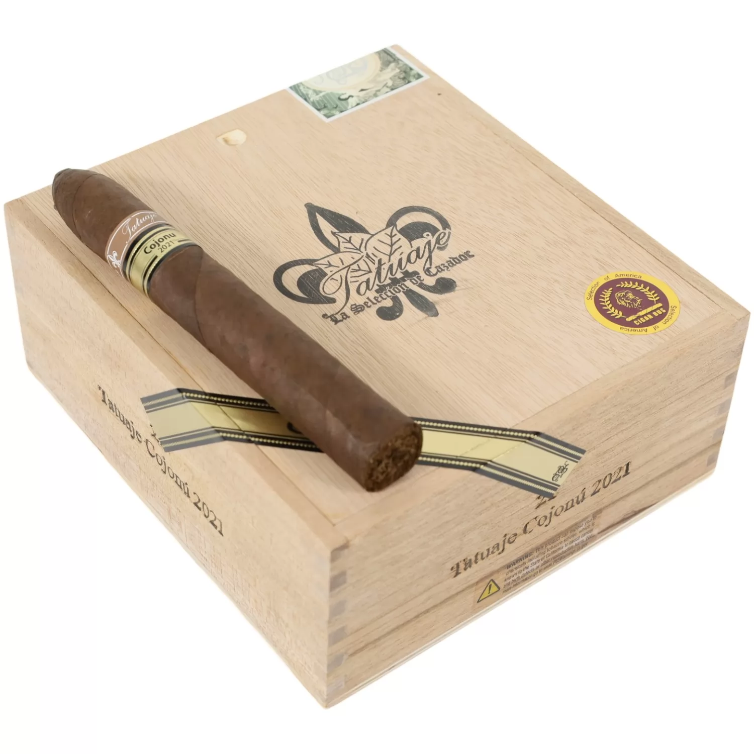 Tatuaje Brown Label Cojonu 2021 Belicoso