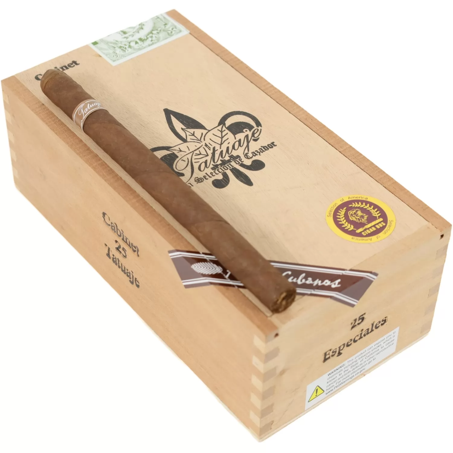 Tatuaje Miami Brown Label Especiales Lancero